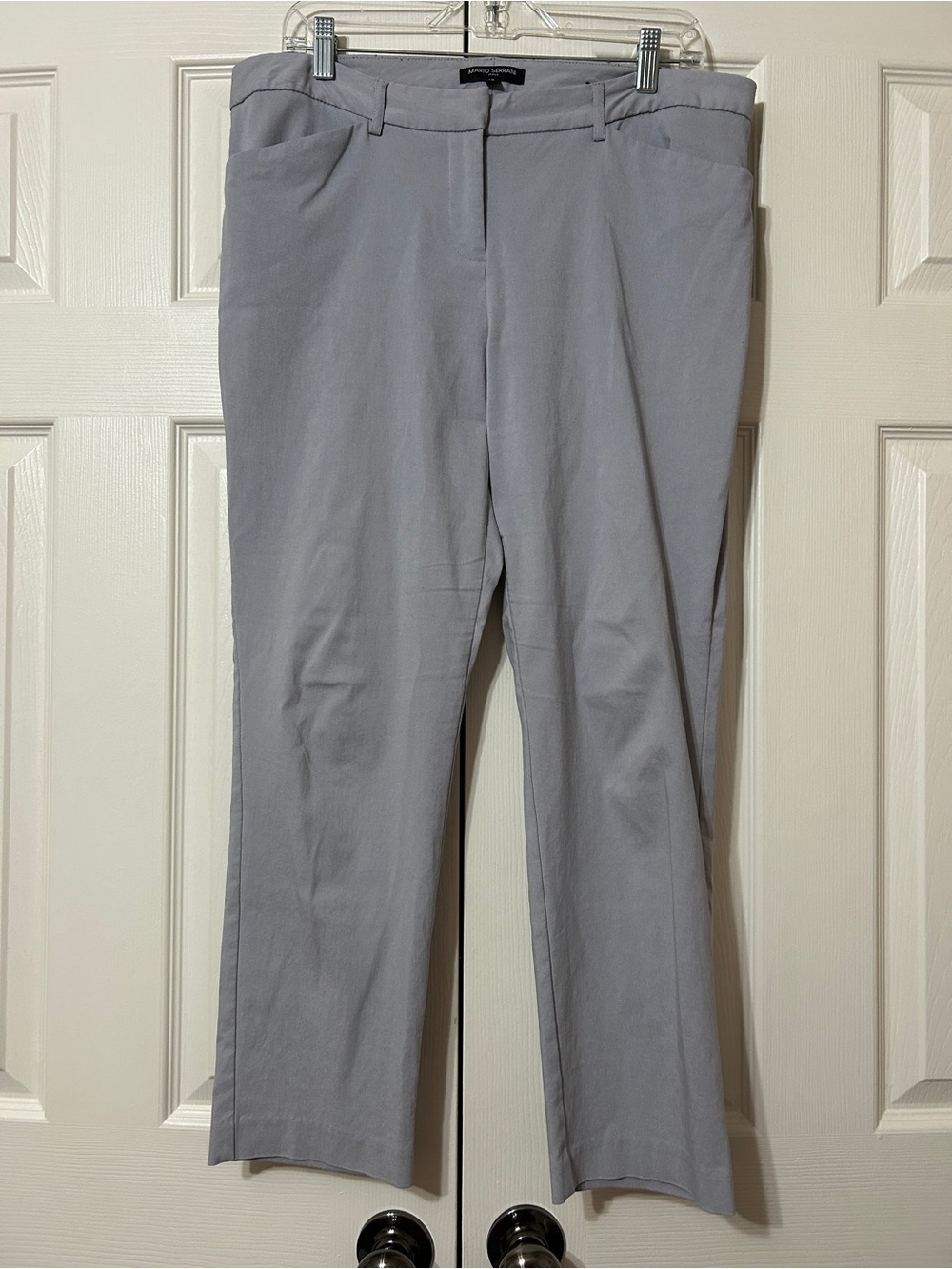 Mario Serrani Light Gray Dress Trousers